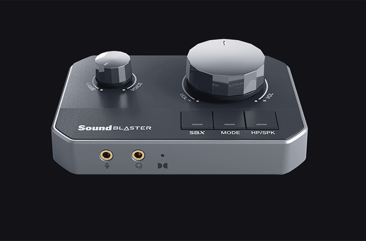 Sound Blaster G8 Hi-Res Gaming USB DAC with Dual USB Audio Mixing